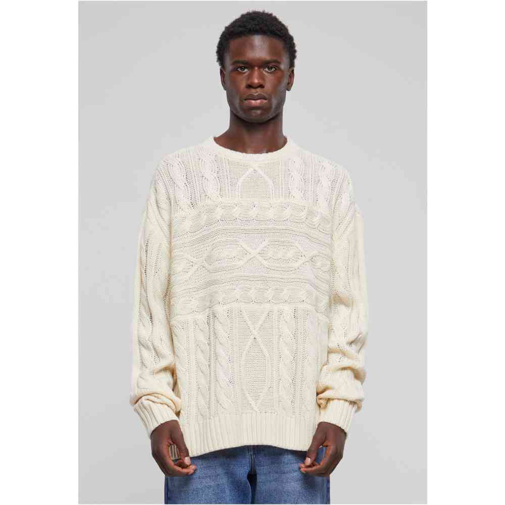 Urban Classics - Set In Boxy Sweater - Beige